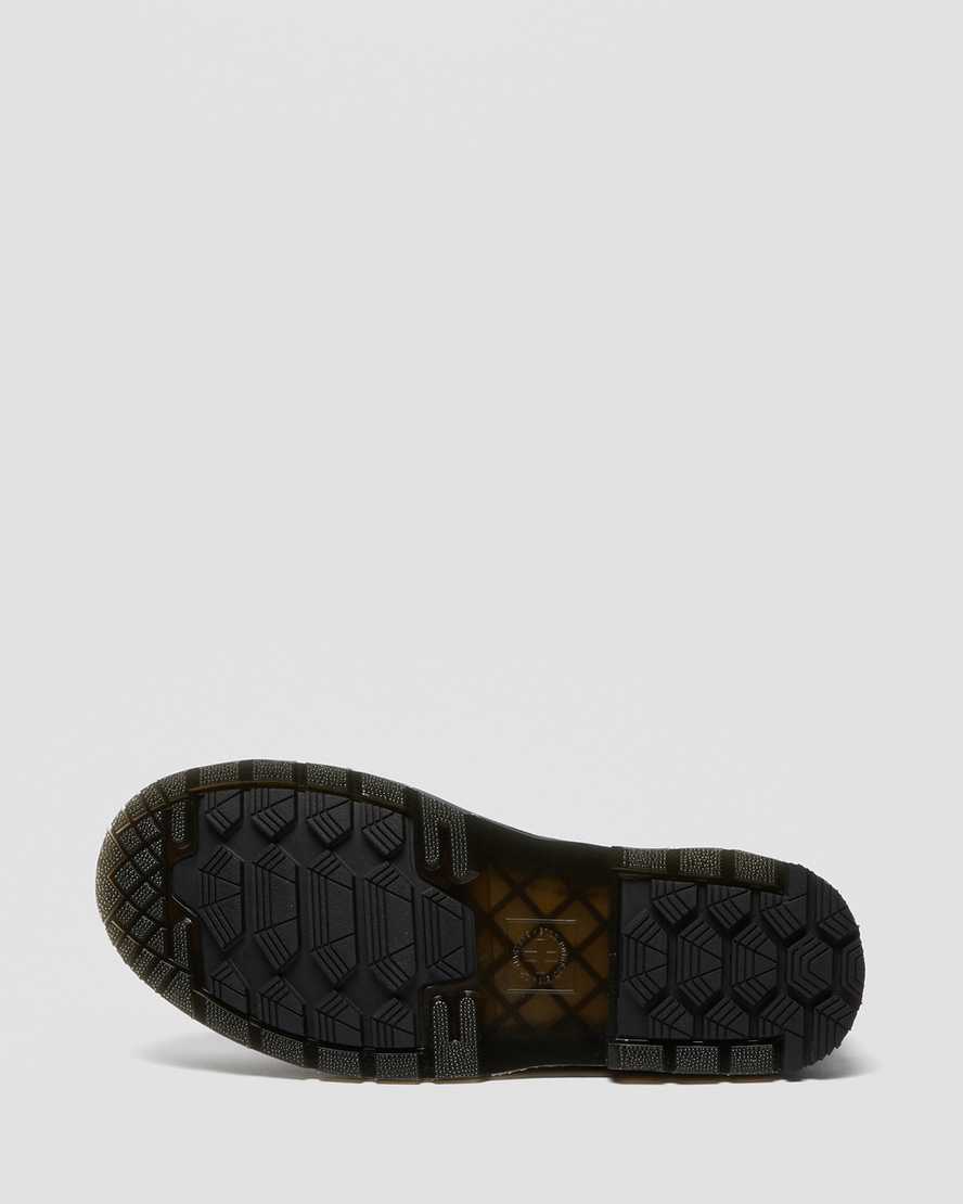 tmavě hnědé pánské boty dr. martens 2976 dms wintergrip chelsea