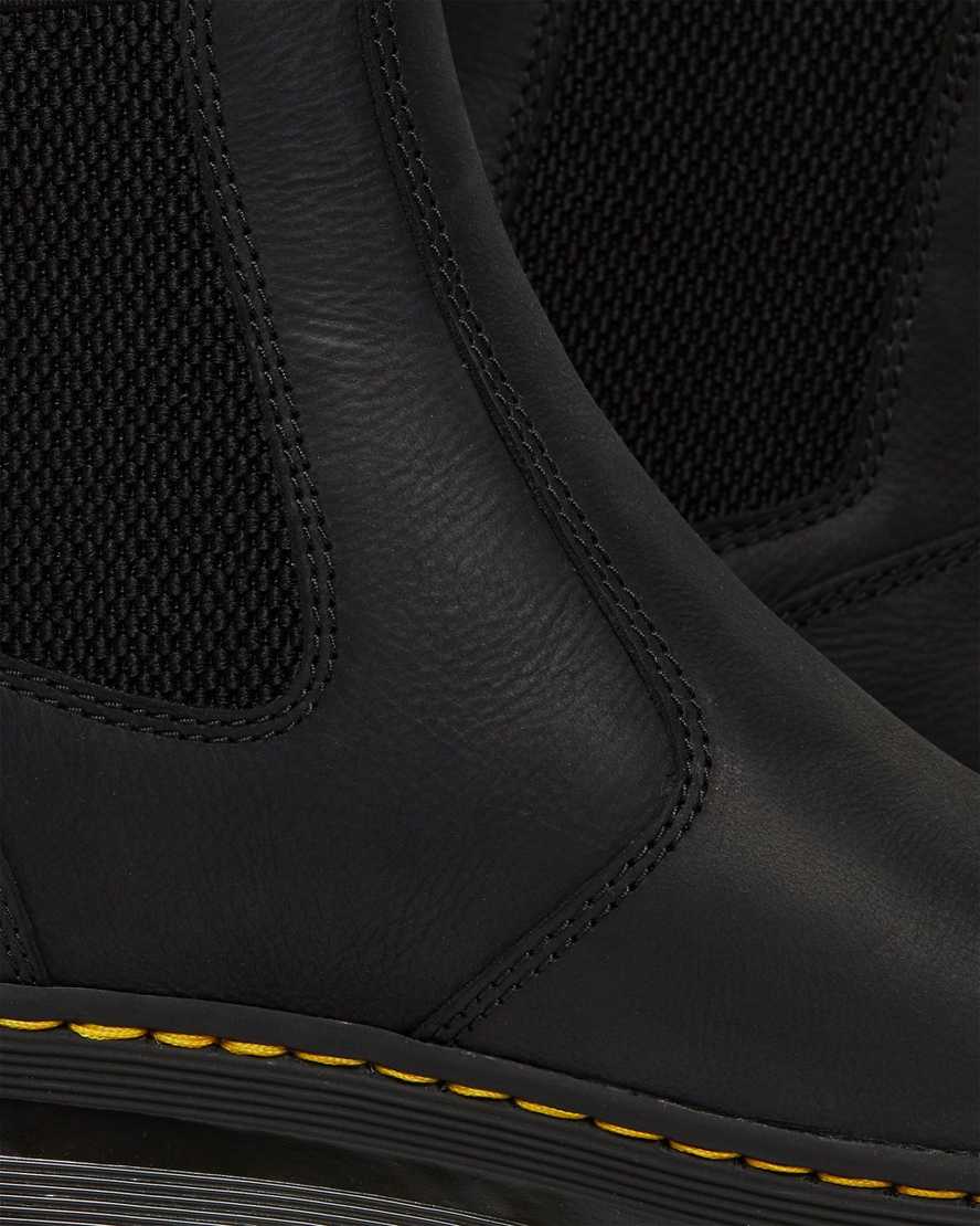 Černé pánské ležérní boty dr. martens 2976 chelsea