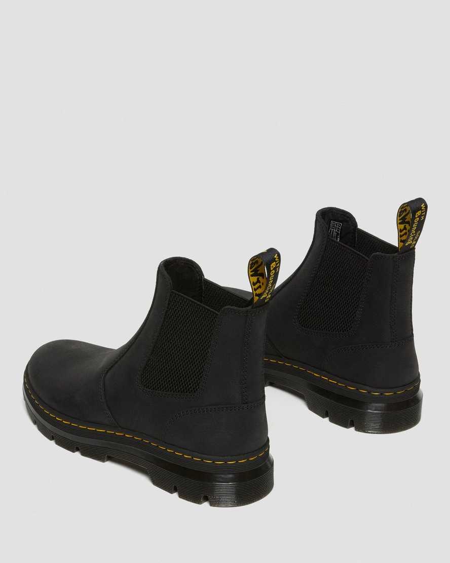 Černé pánské ležérní boty dr. martens 2976 chelsea