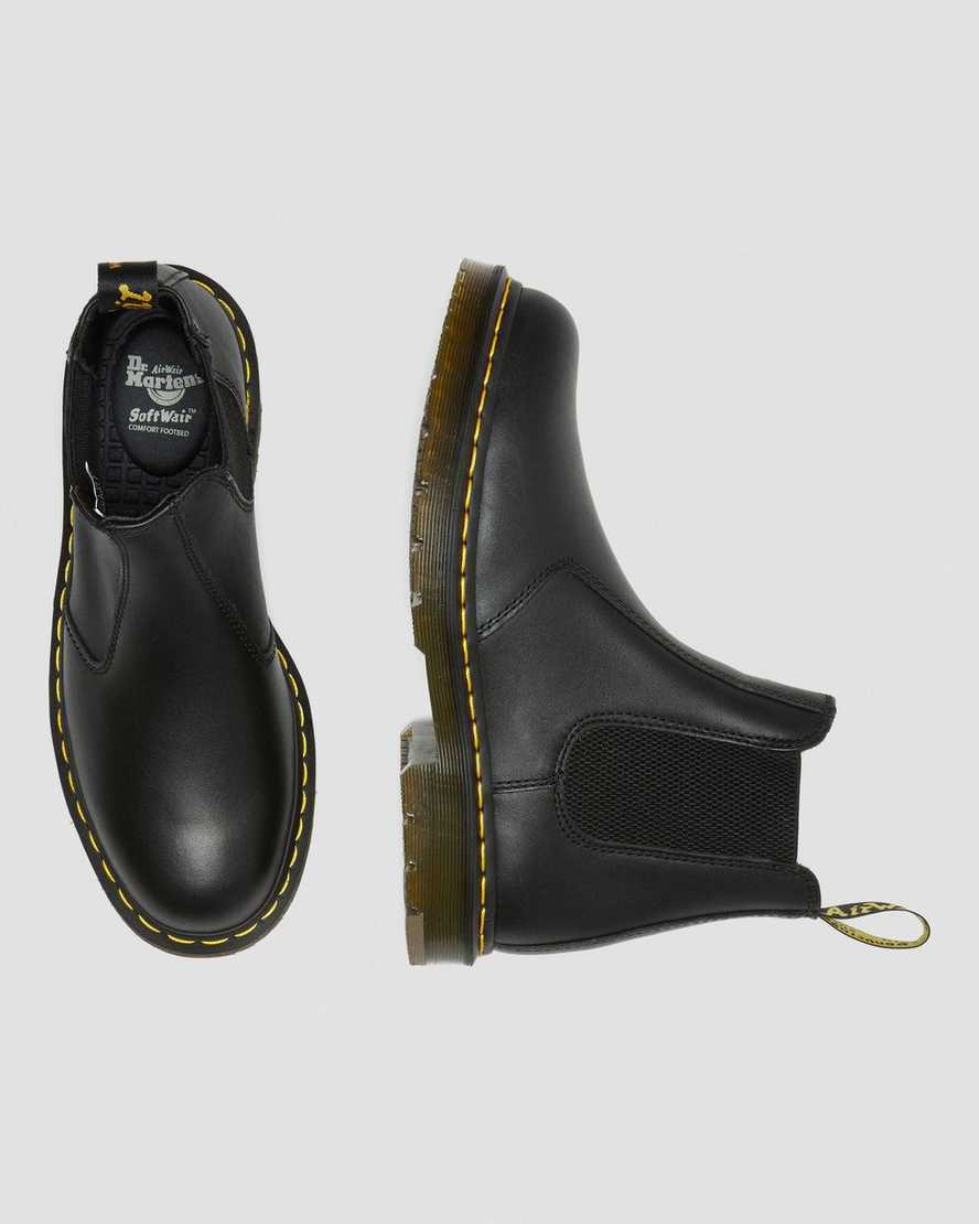 Černé pánské boty dr. martens 2976 protiskluzové chelsea