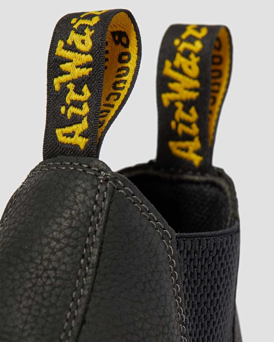 Černé pánské boty dr. martens hardie work chelsea