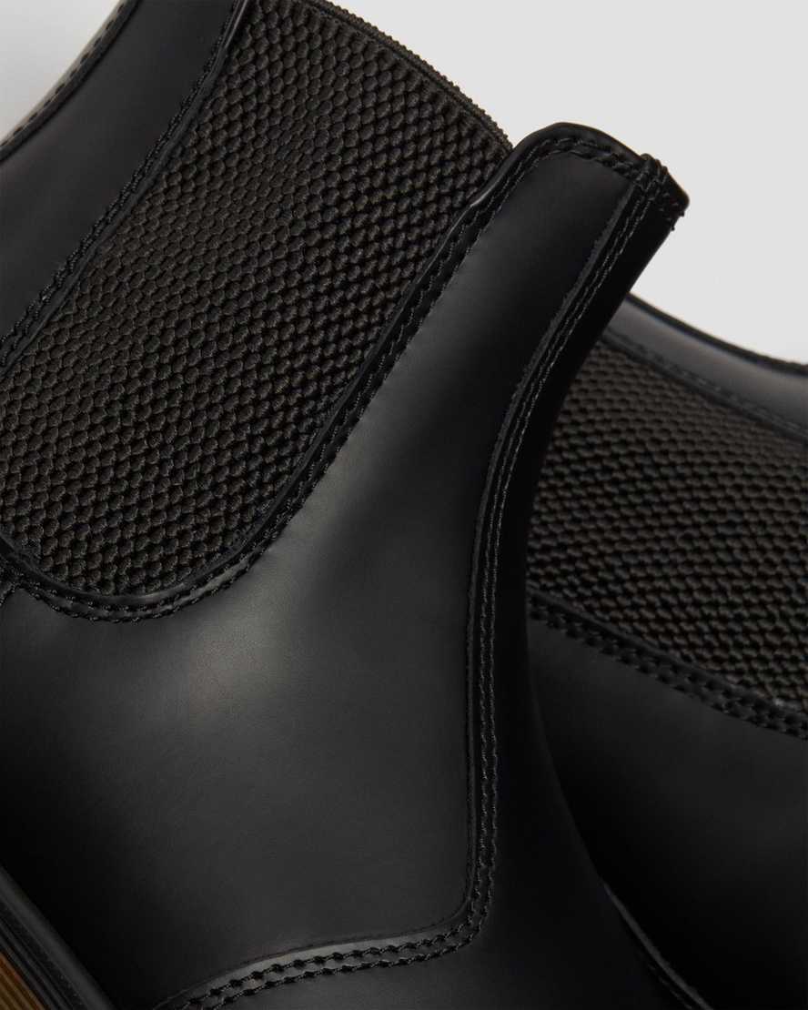 Černé pánské boty dr. martens 2976 smooth chelsea