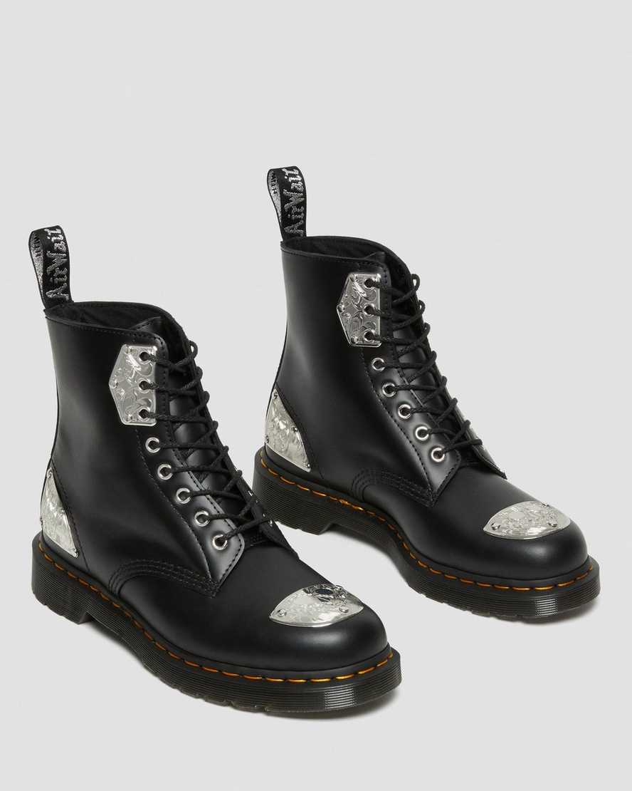 Černé pánské šněrovací boty dr. martens king nerd 1460