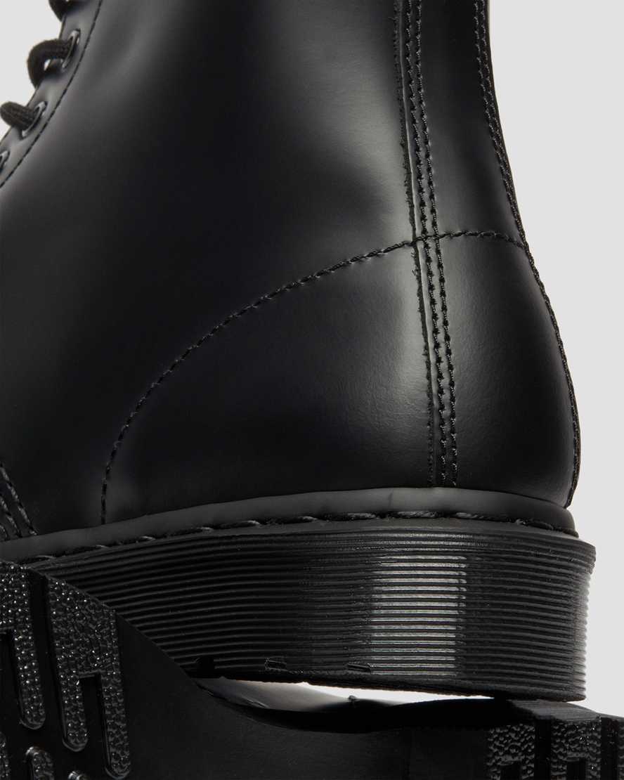 Černé pánské šněrovací boty dr. martens 1460 mono smooth