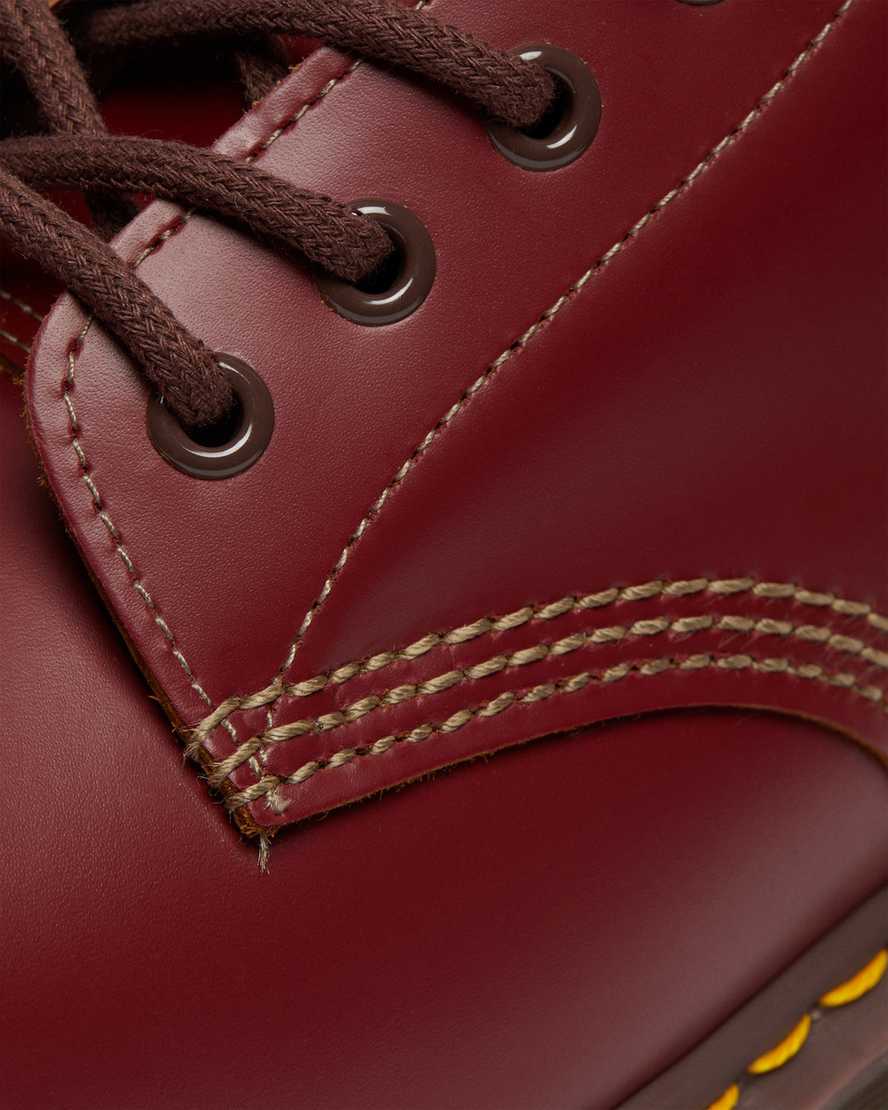 Červené pánské šněrovací boty dr. martens 1460 vintage made in england