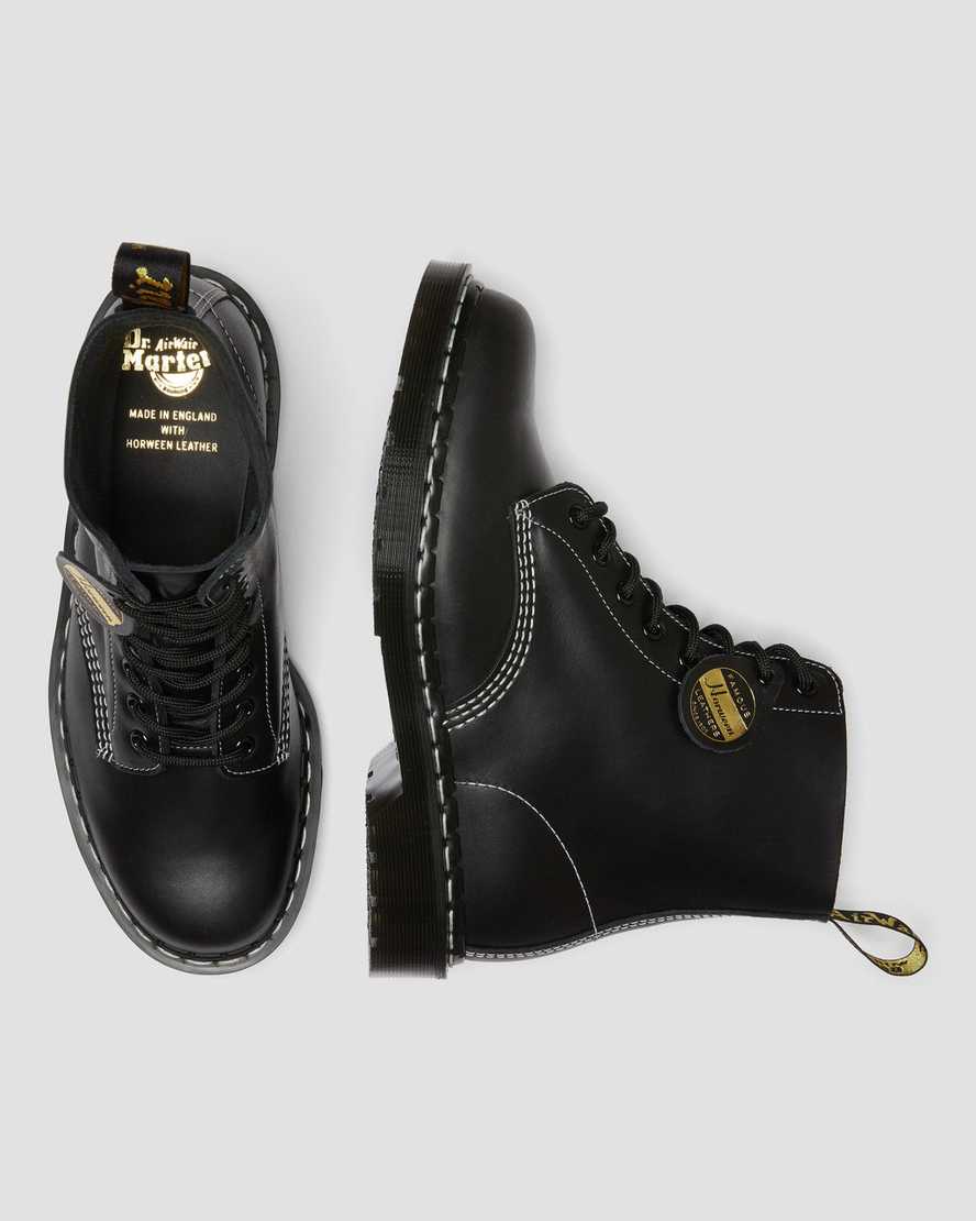 Černé pánské šněrovací boty dr. martens 1460 pascal cavalier