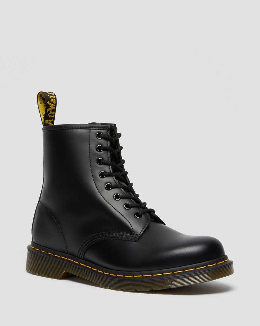Černé pánské šněrovací boty dr. martens 1460 smooth