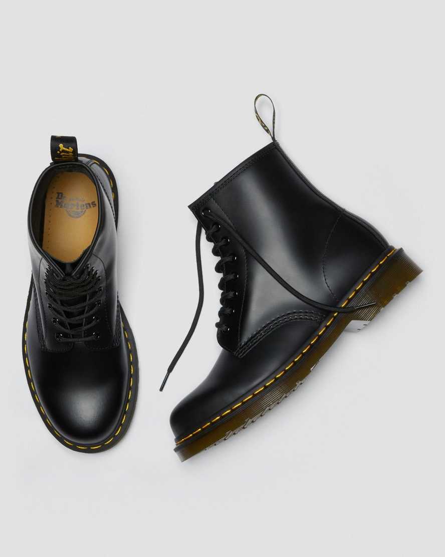 Černé pánské šněrovací boty dr. martens 1460 smooth