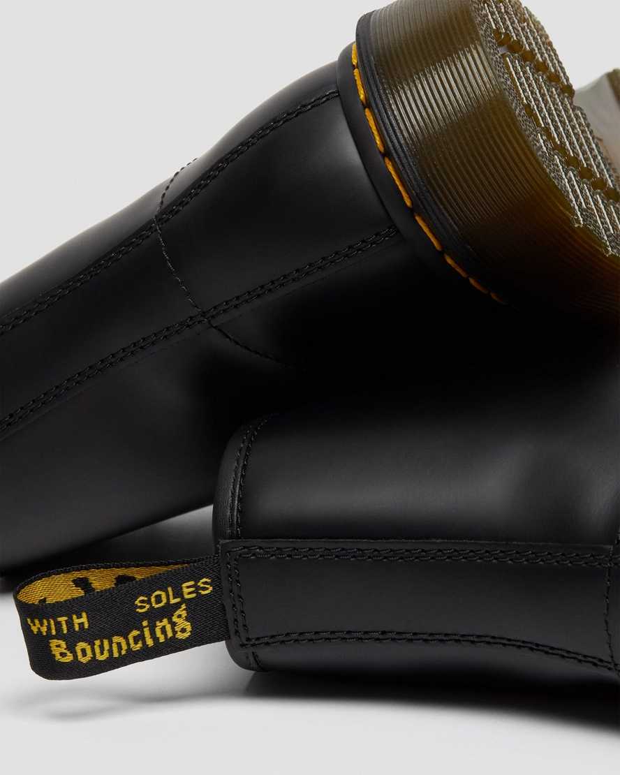 Černé pánské šněrovací boty dr. martens 1460 smooth