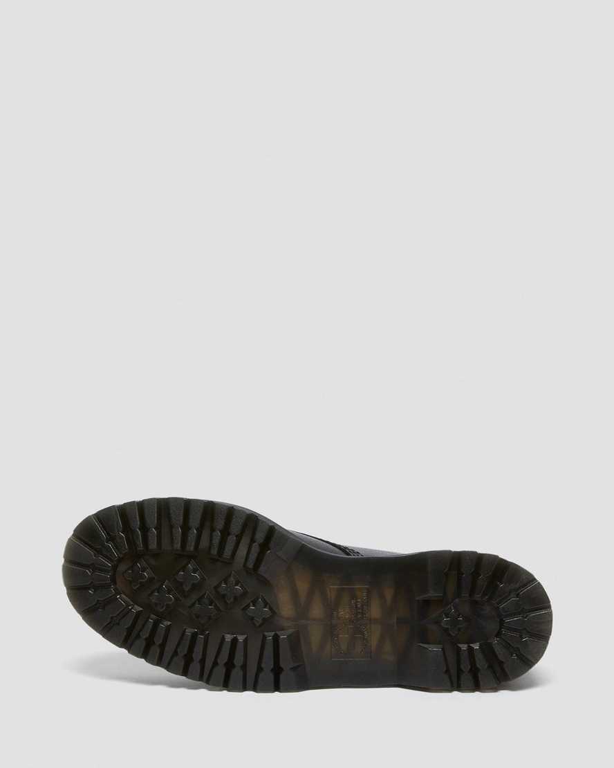 Černé pánské šněrovací boty dr. martens 1460 pascal zip tumbled