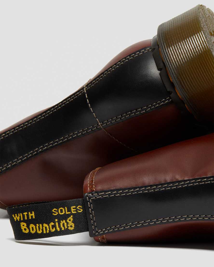 hnědé pánské šněrovací boty dr. martens 1460 abruzzo