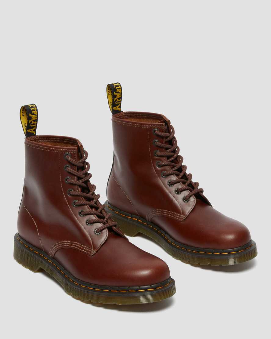 hnědé pánské šněrovací boty dr. martens 1460 abruzzo