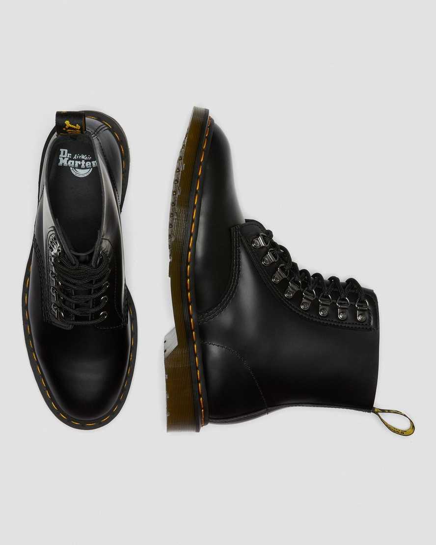 Černé pánské šněrovací boty dr. martens 1460 pascal verso smooth