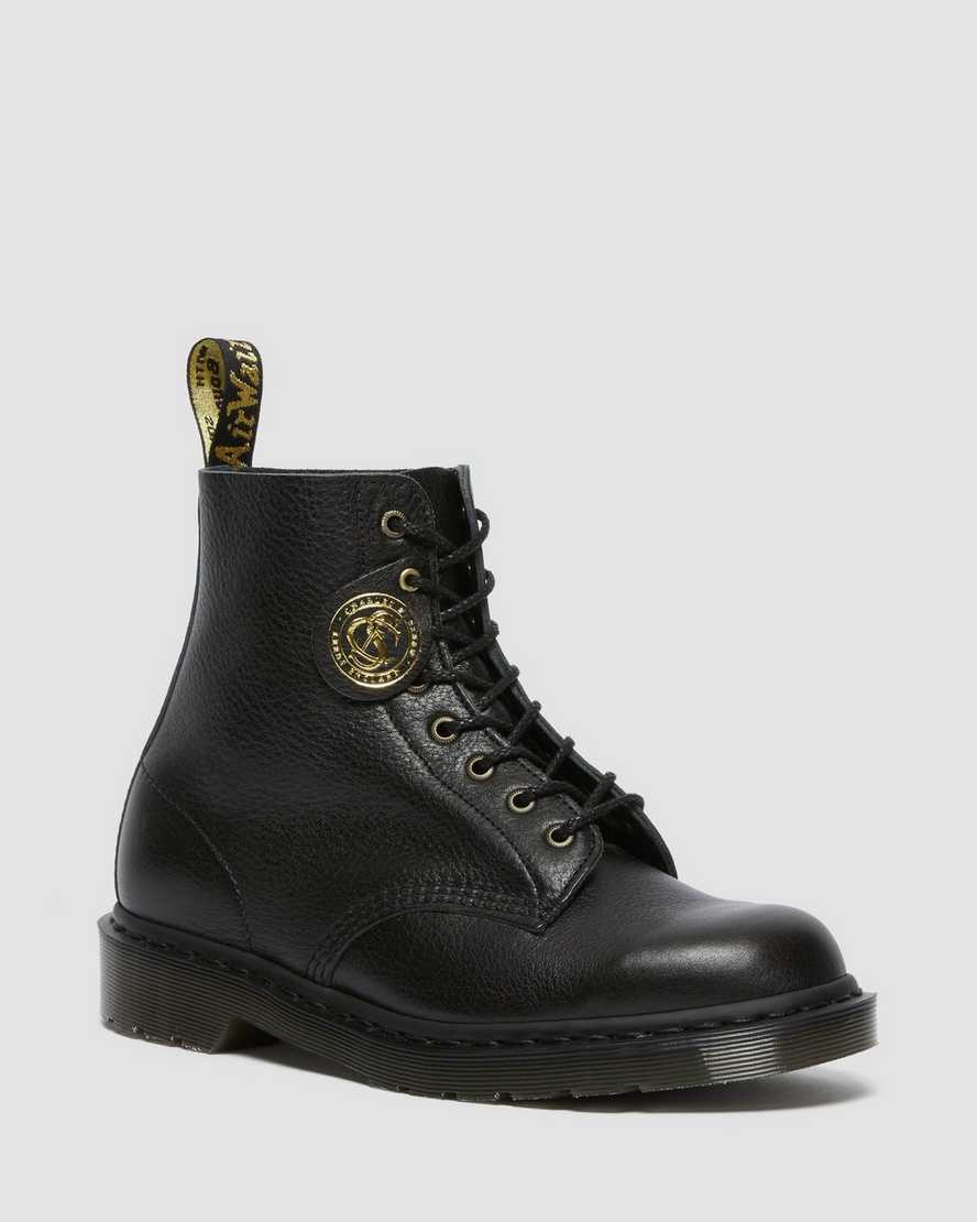 Černé pánské šněrovací boty dr. martens 1460 pascal
