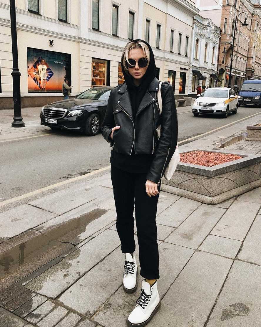 bílé pánské šněrovací boty dr. martens 1460 smooth