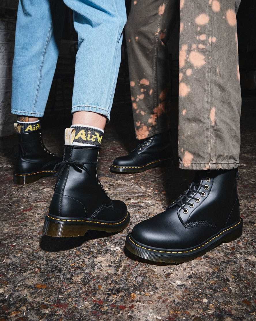 Černé pánské šněrovací boty dr. martens 1460 felix