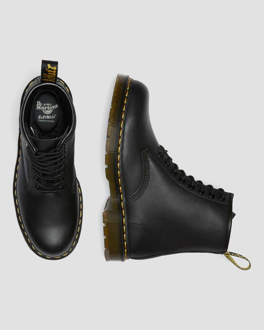 Černé pánské šněrovací boty dr. martens 1460 protiskluzové