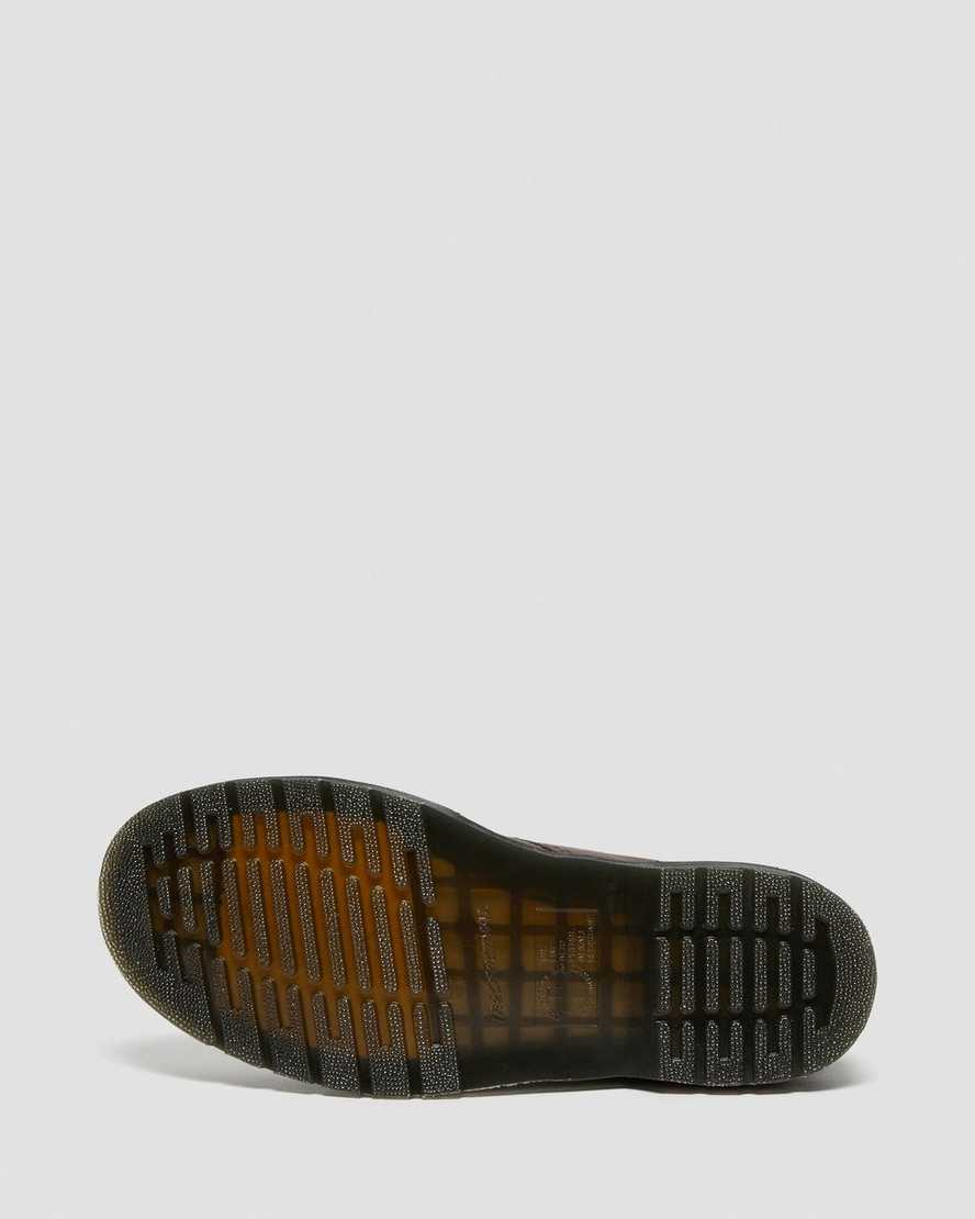 hnědé pánské šněrovací boty dr. martens 1460 pascal ambassador