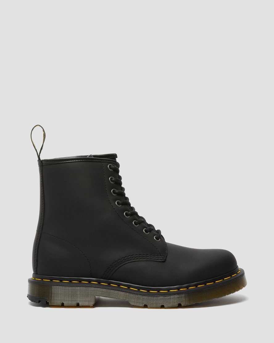 Černé pánské šněrovací boty dr. martens 1460 dms wintergrip
