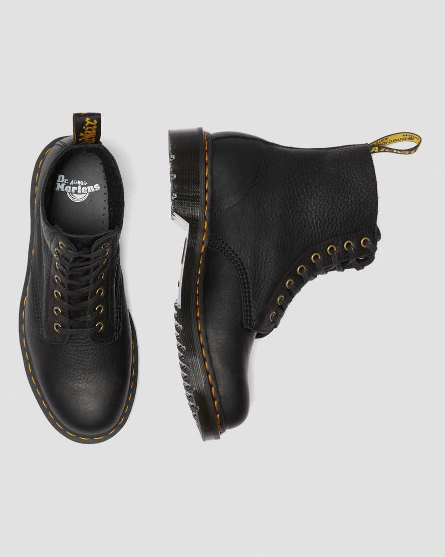 Černé pánské šněrovací boty dr. martens 1460 pascal ambassador