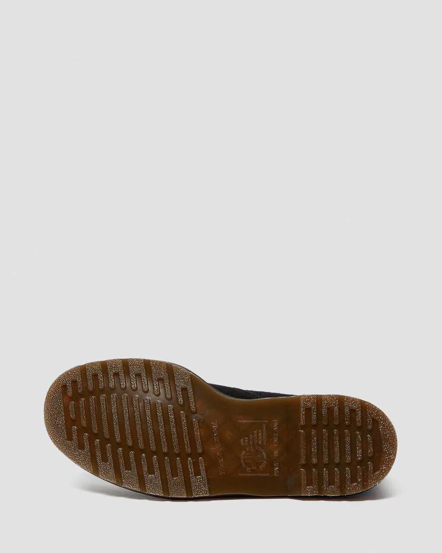 Černé pánské podšité boty dr. martens 101 shearling