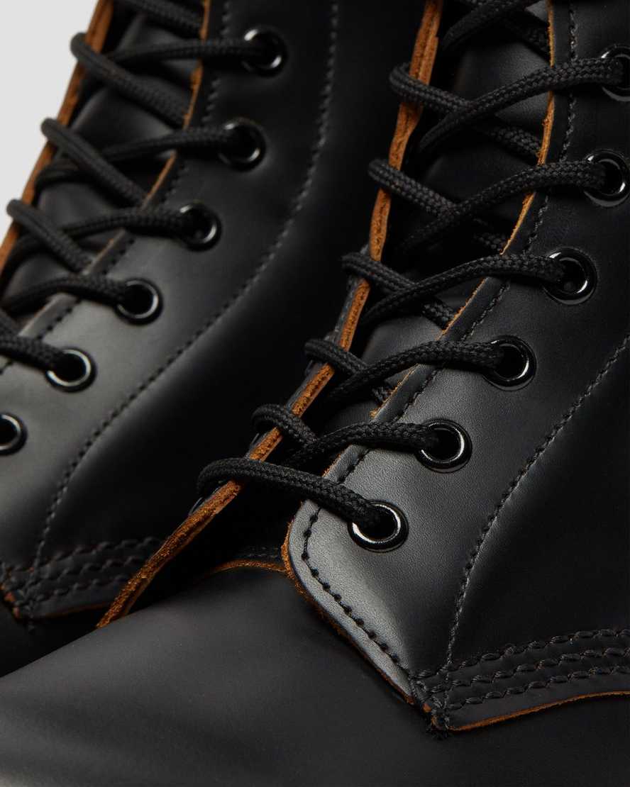 Černé pánské boty dr. martens 1490 vintage made in england do poloviny lýtek