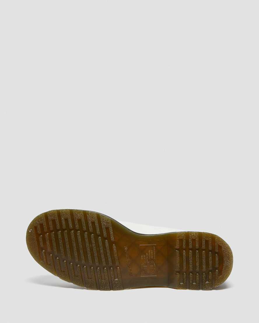 bílé pánské boty dr. martens church smooth monkey
