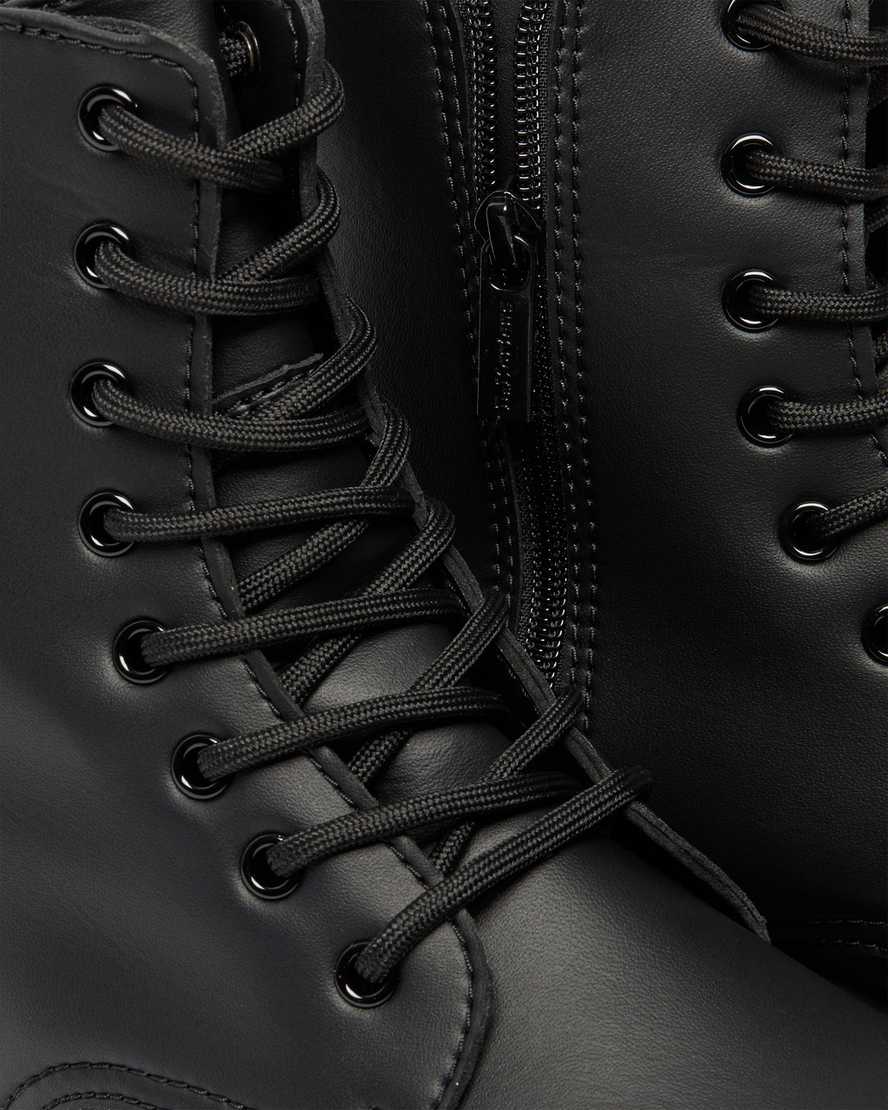 Černé pánské mono boty dr. martens jadon ii na platformě