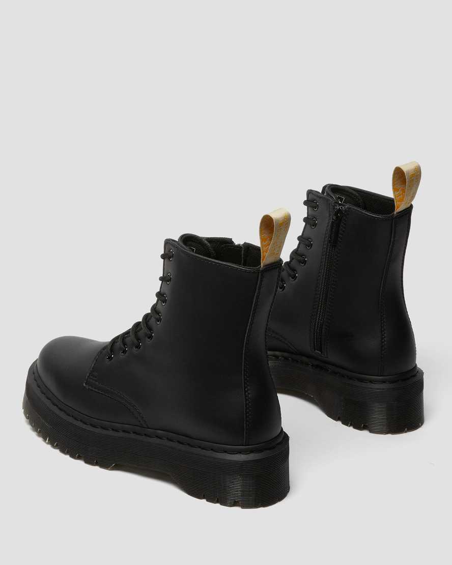 Černé pánské mono boty dr. martens jadon ii na platformě