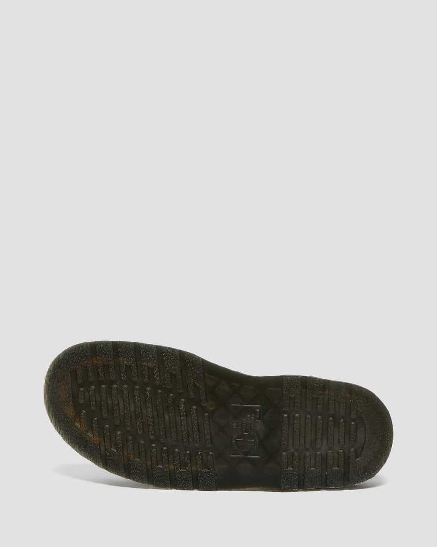 Černé pánské gladiátorské sandály dr. martens gryphon brando
