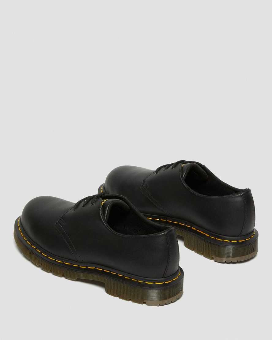 Černé pánské boty dr. martens 1461 s protiskluzovou ocelovou špičkou