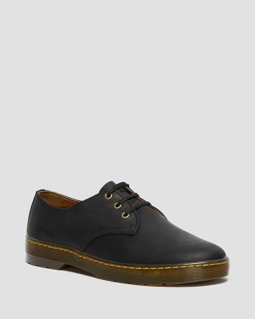 Černé pánské boty dr. martens coronado wyoming