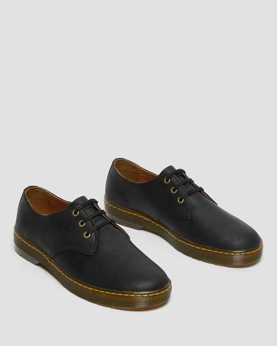 Černé pánské boty dr. martens coronado wyoming