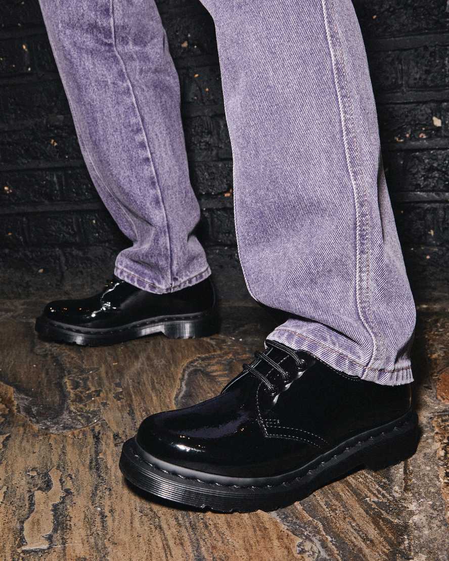 Černé pánské boty dr. martens 1461 mono patent v černé barvě