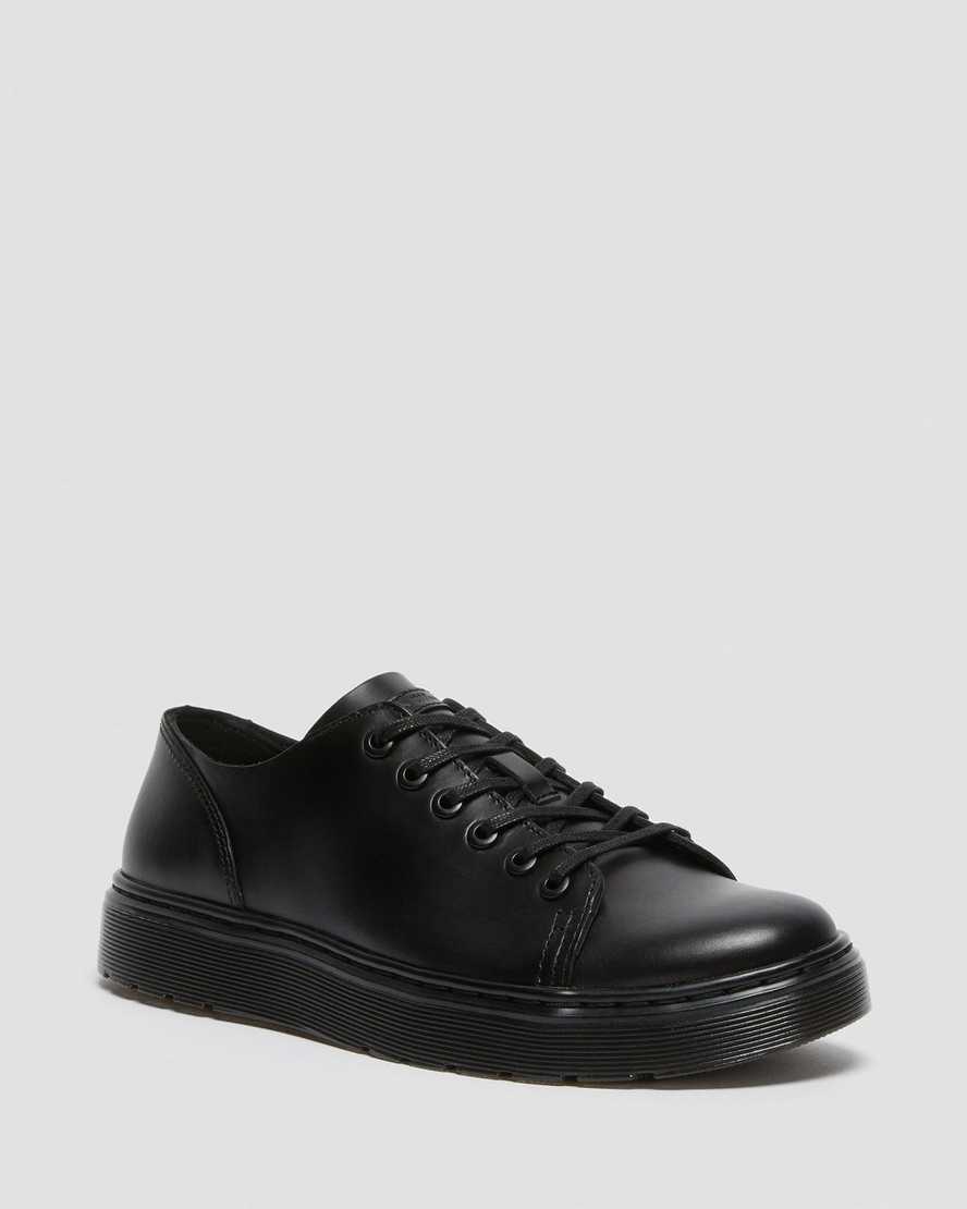 Černé pánské volnočasové boty dr. martens dante brando
