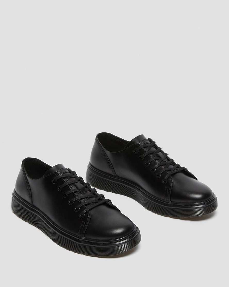 Černé pánské volnočasové boty dr. martens dante brando