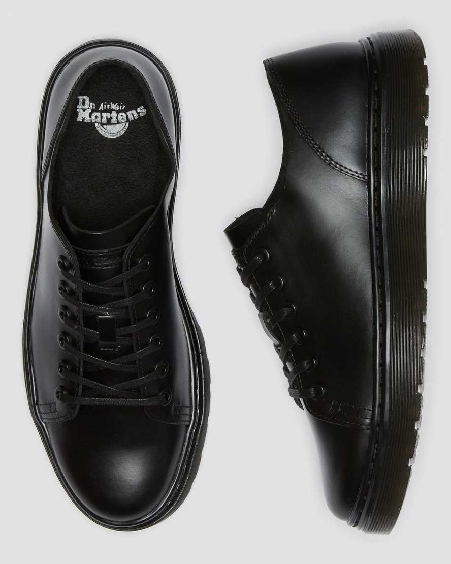 Černé pánské volnočasové boty dr. martens dante brando