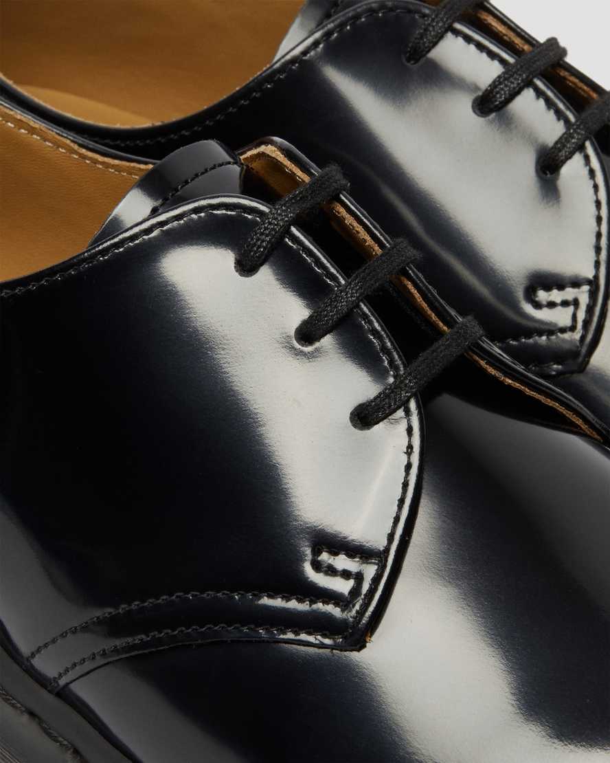 Černé pánské šněrovací boty dr. martens archie ii smooth