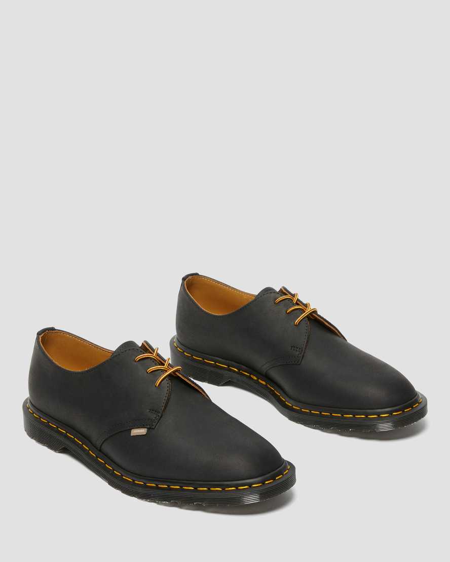 Černé pánské šněrovací boty dr. martens archie ii jjjjound wyoming