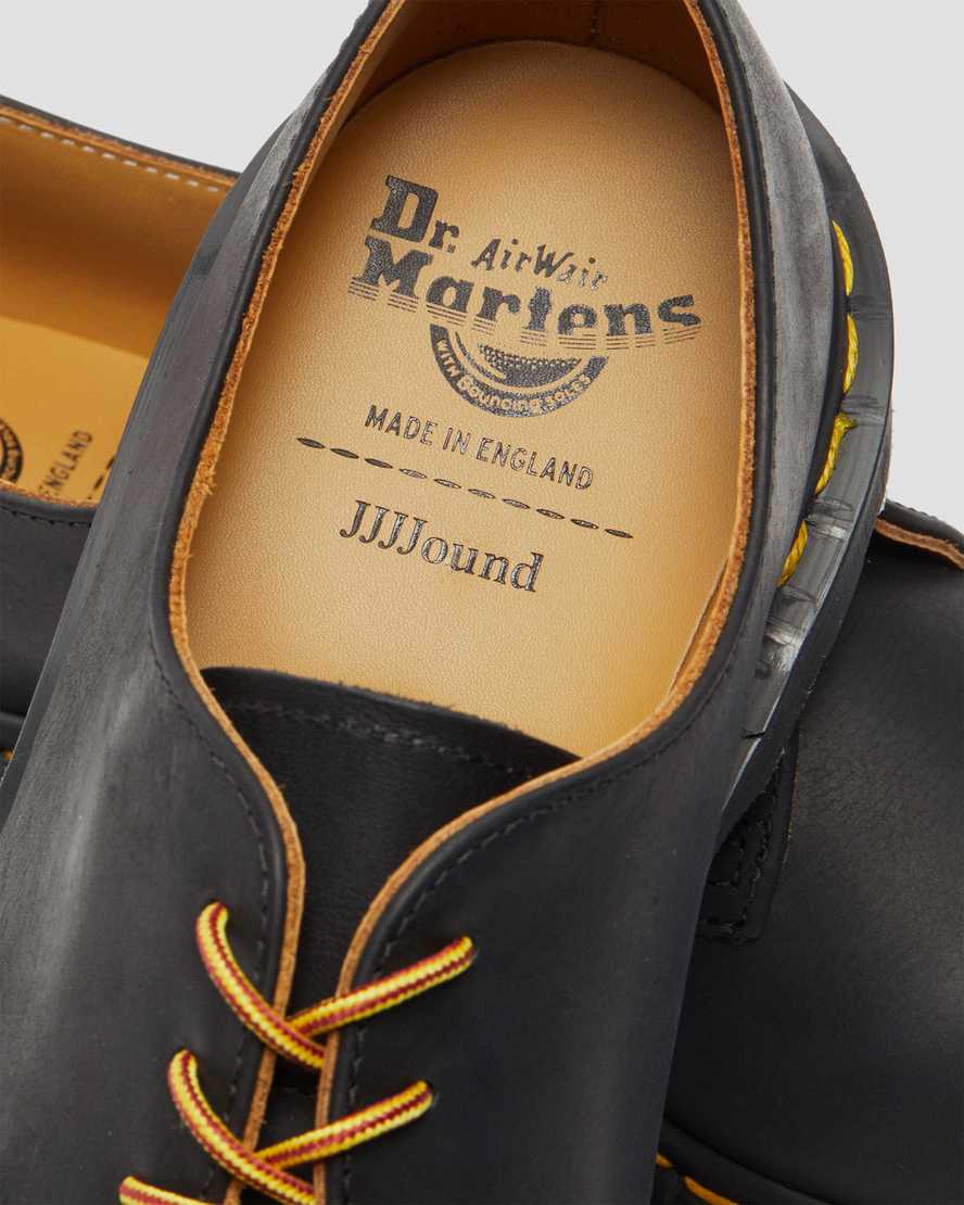 Černé pánské šněrovací boty dr. martens archie ii jjjjound wyoming