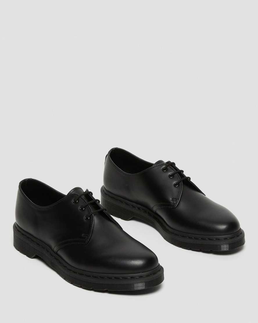 Černé pánské oxfordské boty dr. martens 1461 mono smooth