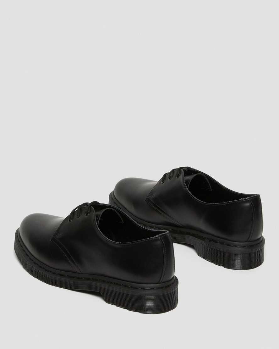 Černé pánské oxfordské boty dr. martens 1461 mono smooth