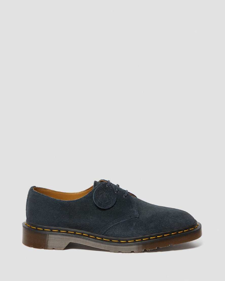 pánské oxfordské boty dr. martens 1461 made in england v tmavě modré barvě