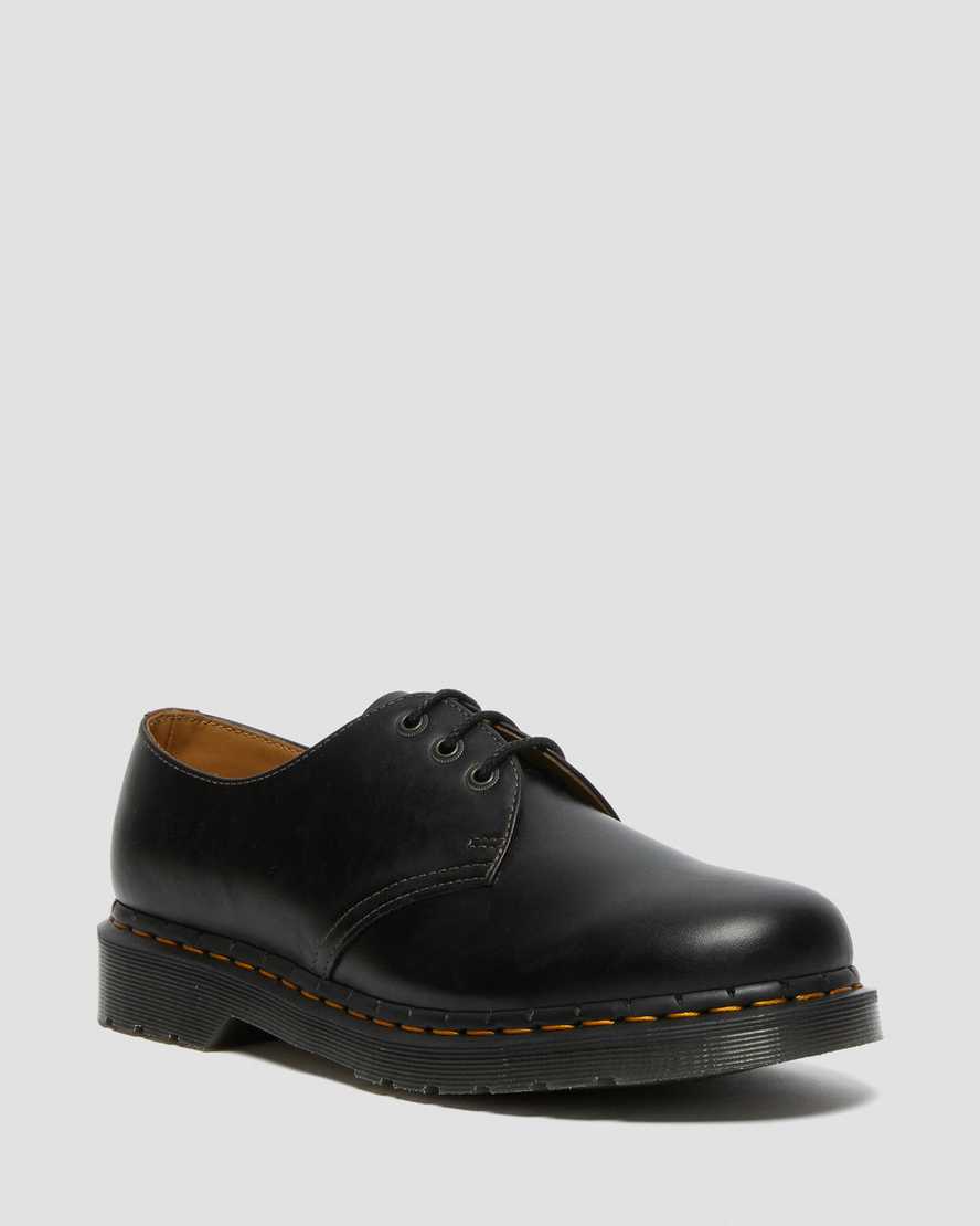 Černé pánské oxfordské boty dr. martens 1461 abruzzo