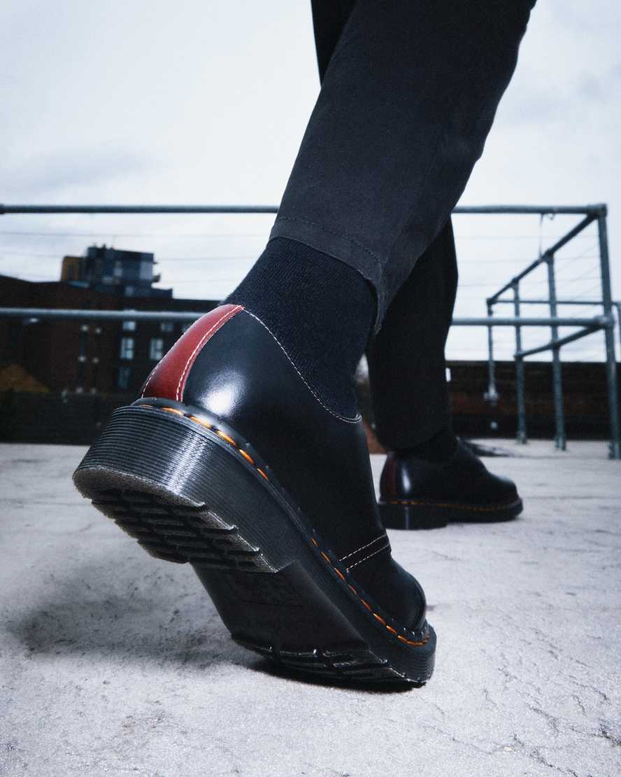 Černé pánské oxfordské boty dr. martens 1461 abruzzo