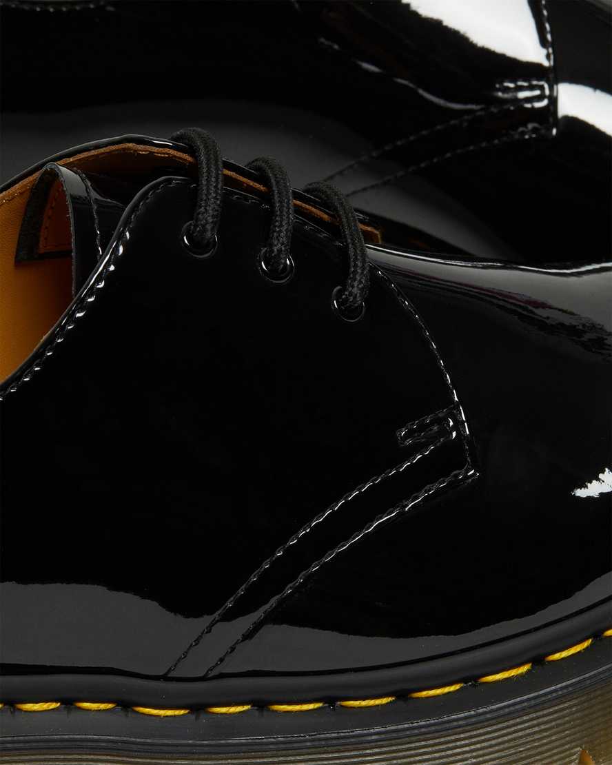 Černé pánské oxfordské boty dr. martens 1461 bex patent