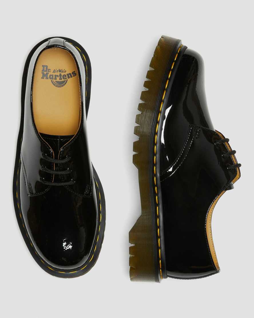 Černé pánské oxfordské boty dr. martens 1461 bex patent