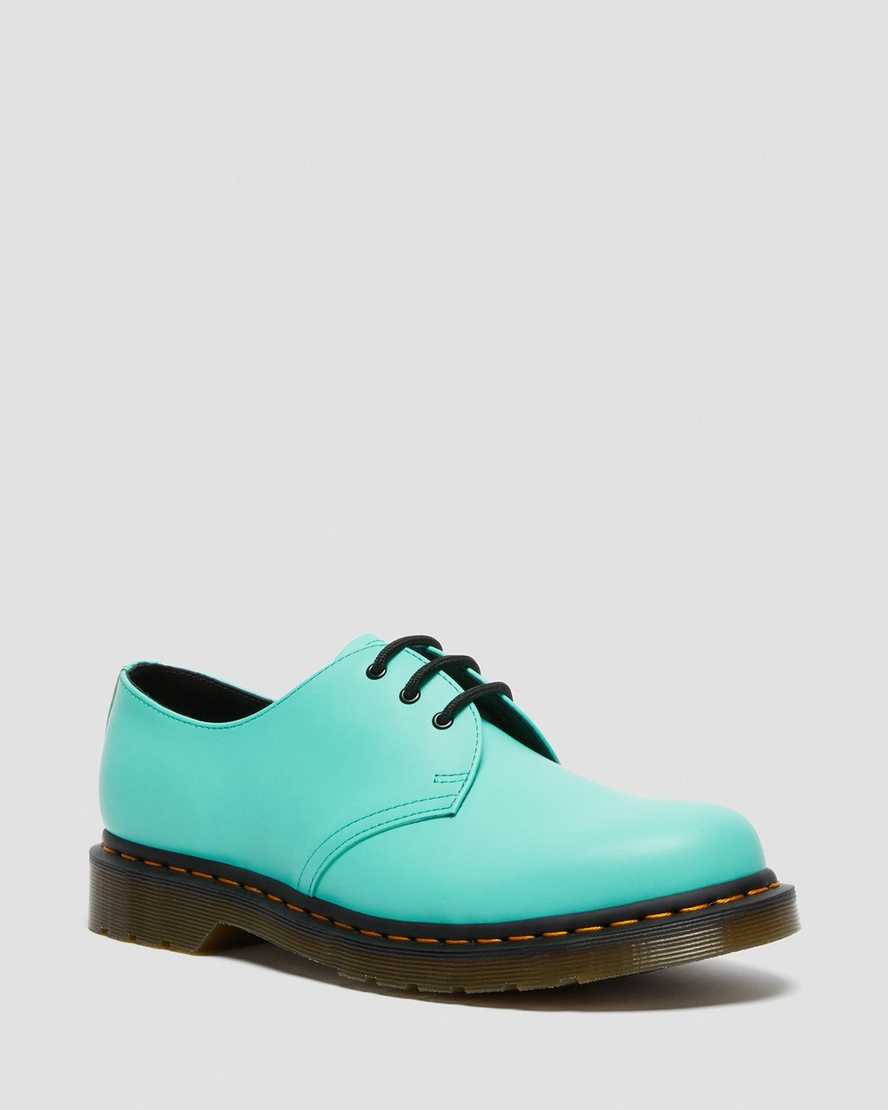 pánské oxfordské boty dr. martens 1461 smooth v tyrkysové barvě