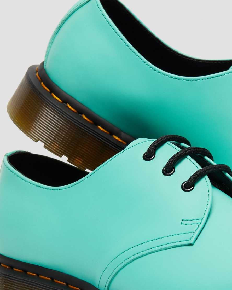 pánské oxfordské boty dr. martens 1461 smooth v tyrkysové barvě