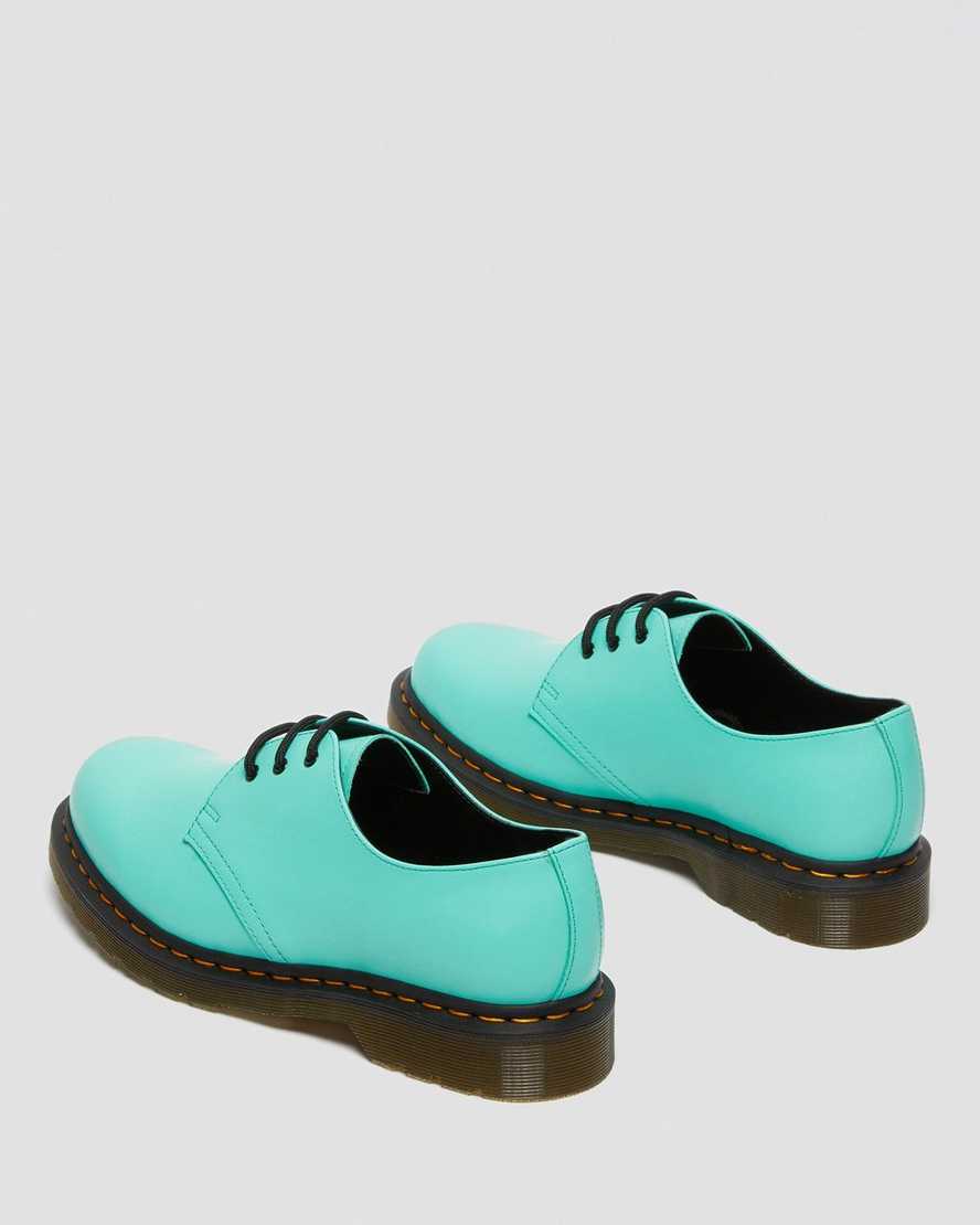 pánské oxfordské boty dr. martens 1461 smooth v tyrkysové barvě